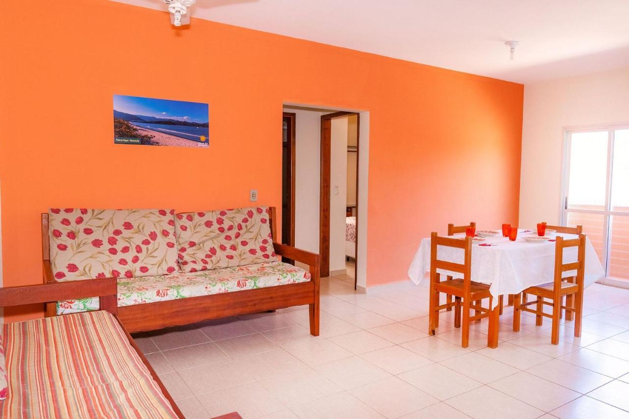 Apartamento Praia Grande Ubatuba 2 Vagas Garagem Internet Wifi Esterno foto
